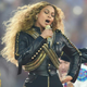 Beyoncé performs during Super Bowl 50 between the Carolina Panthers and the Denver Broncos at Levi’s Stadium in Santa Clara, Calif., on Feb. 7, 2016.
TIMOTHY A. CLARY/AFP/Getty Images